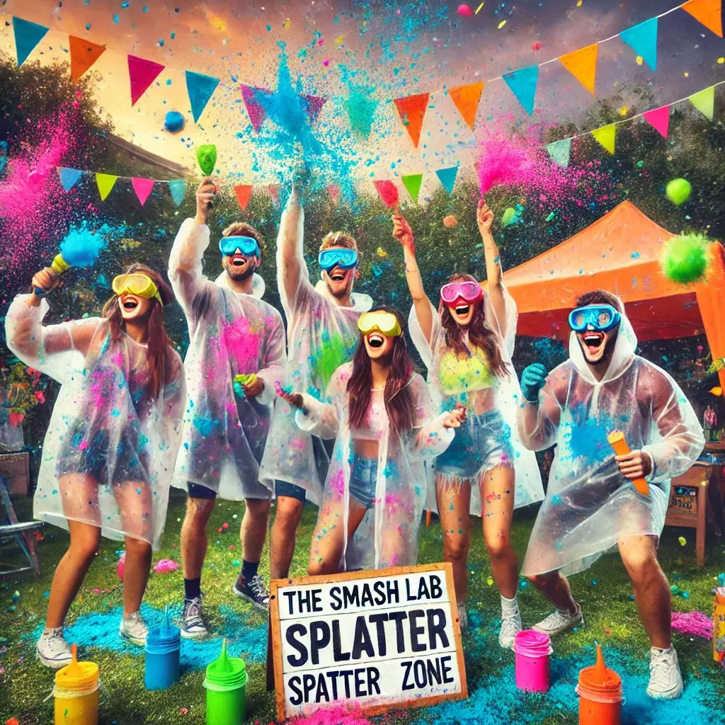 Colour Fun Paint Session - The Smash Lab
